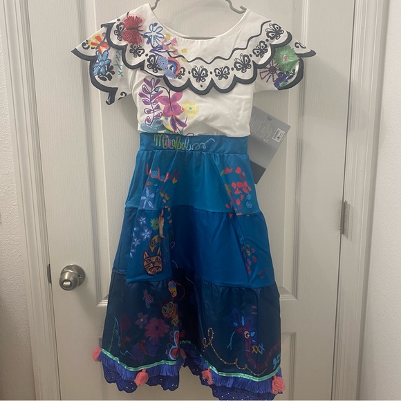 1. Disney Parks Encanto Maribel Costume Dress - Girls Size 7/8 Halloween Costume - Picture 1 of 16